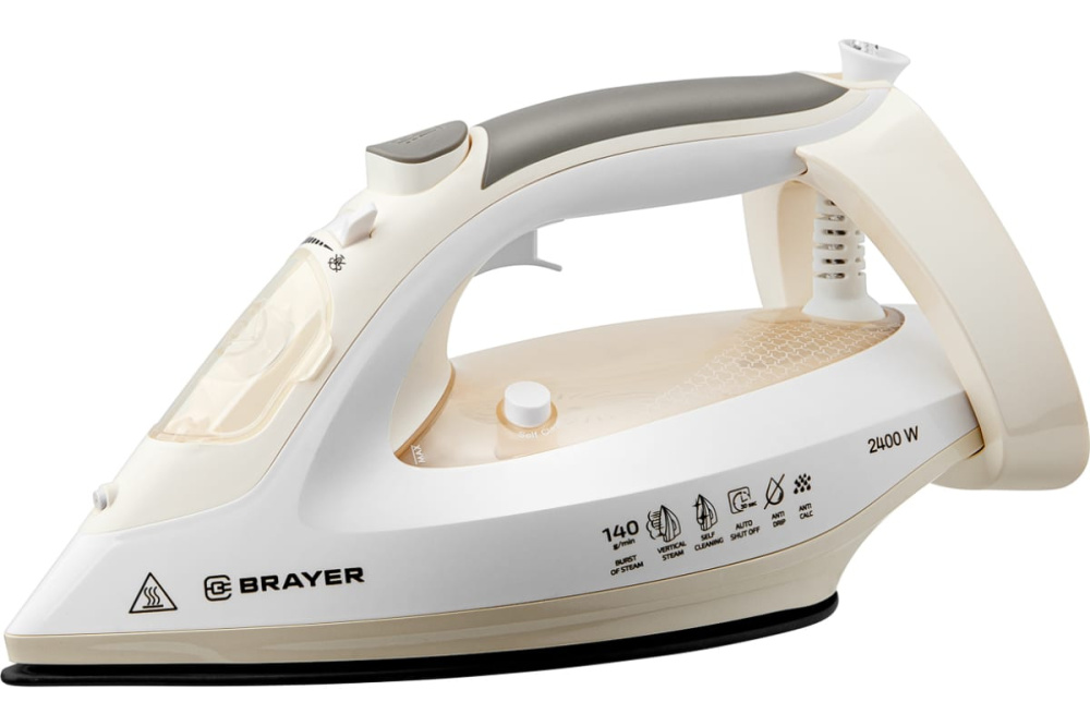 

Утюг BRAYER BR4014 бежевый