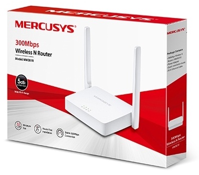 Маршрутизатор, Mercusys, MW301R, N300, 300 мбит/с, 2 порта LAN 10/100 Мбит/с, 1 порт WAN 10/100 Мбит - фото 9