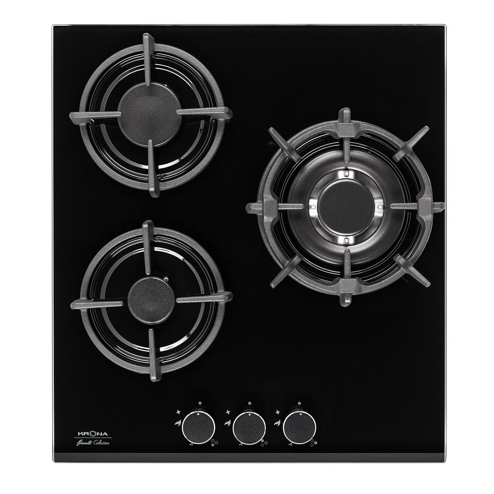 Газовая варочная поверхность Krona FIERO 45 BL - фото 3