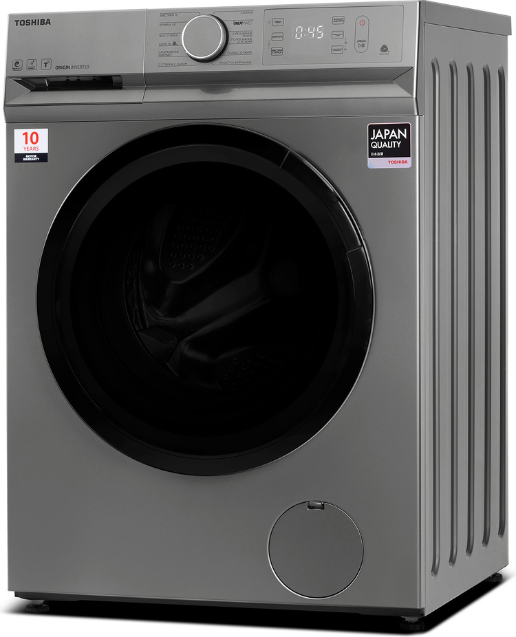 Стиральная машина Toshiba TW-BL70A2UZ (SS) + Пылесос Midea 12K (красный) в подарок - фото 3