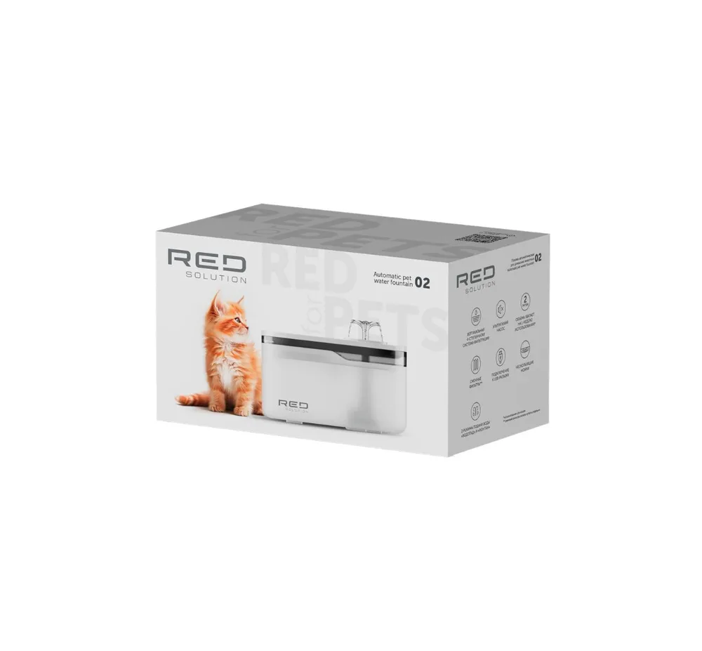 Поилка автоматическая для домашних животных RED SOLUTION RED FOR PETS 02 - фото 5