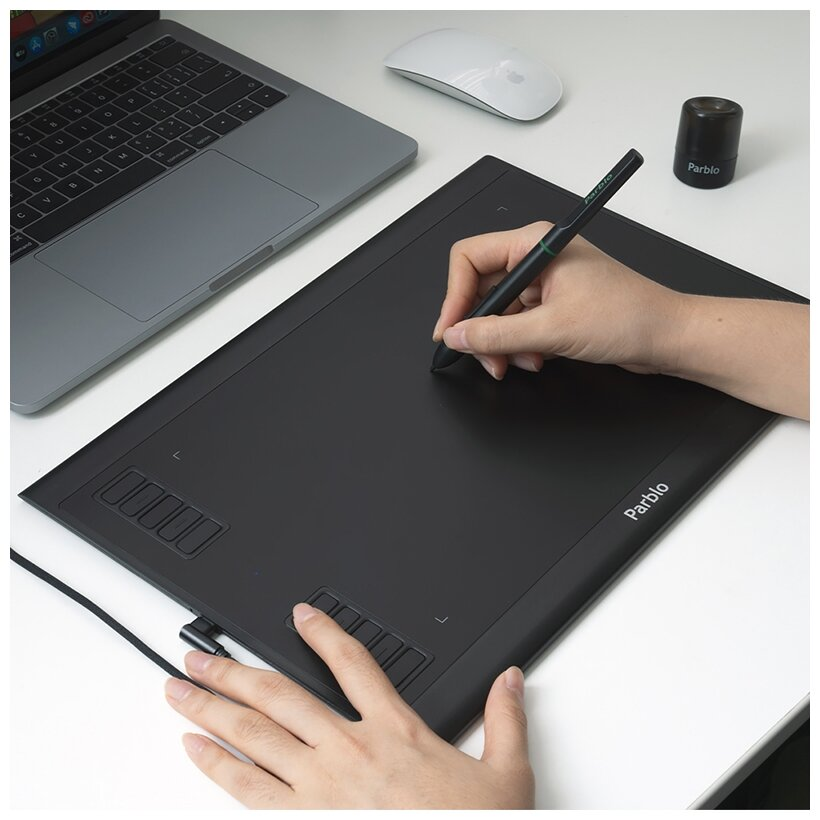 Графический планшет Parblo A610 Plus - фото 4 Графический планшет Parblo A610 Plus - фото 4