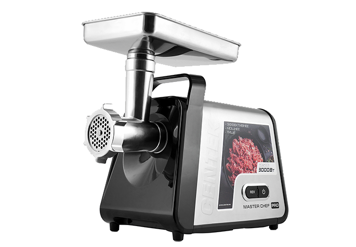 

Мясорубка Centek CT-1620 серебристая