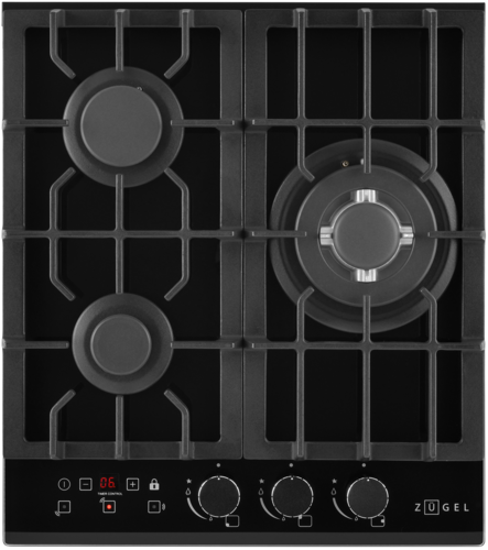 Встраиваемая газовая поверхность ZUGEL ZGH450X - фото 7 Встраиваемая газовая поверхность ZUGEL ZGH450X - фото 7