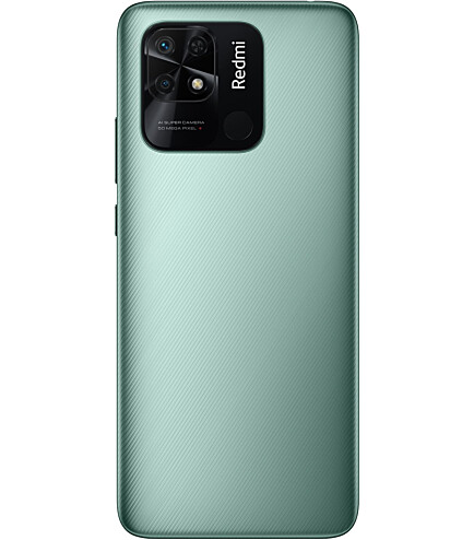 Смартфон Xiaomi Redmi 10C NFC 4/128Gb Mint Green - фото 3