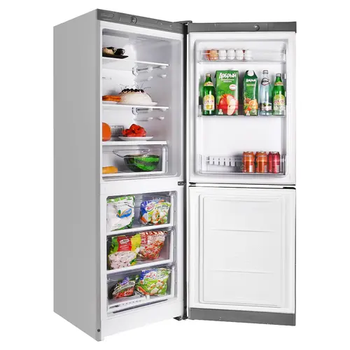 Холодильник Indesit DFE 4160 S серый - фото 2