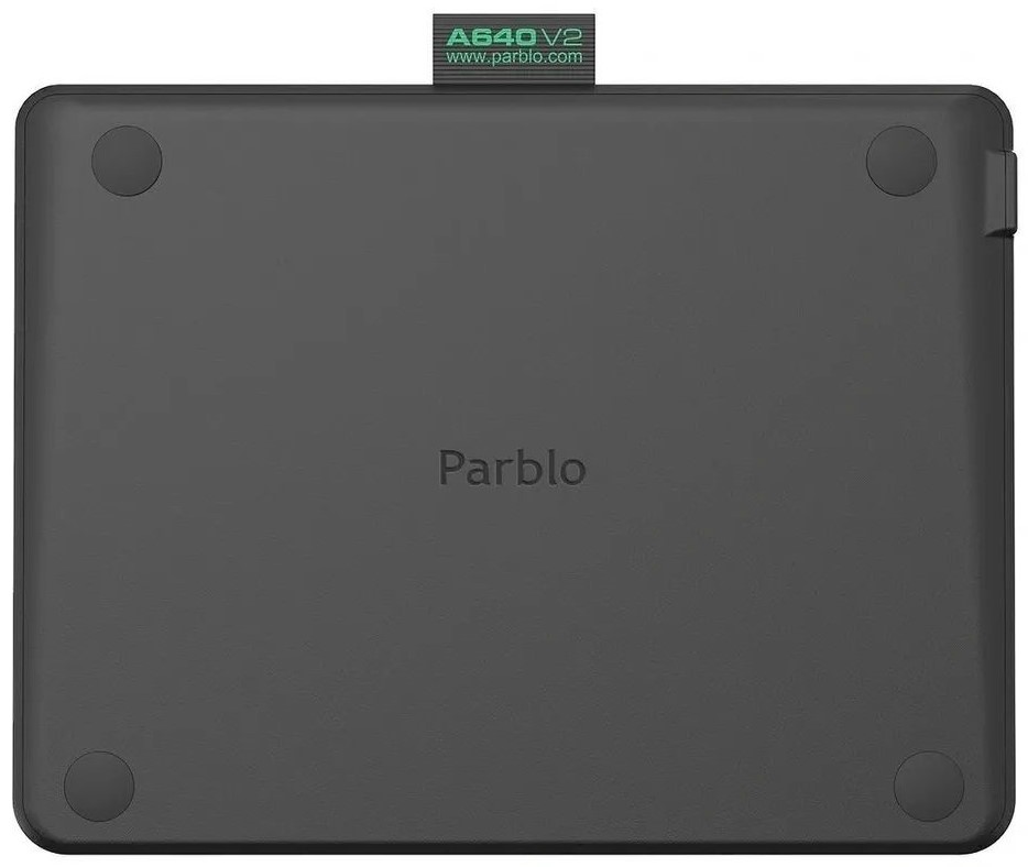 Графический планшет Parblo A640 V2, черный - фото 5