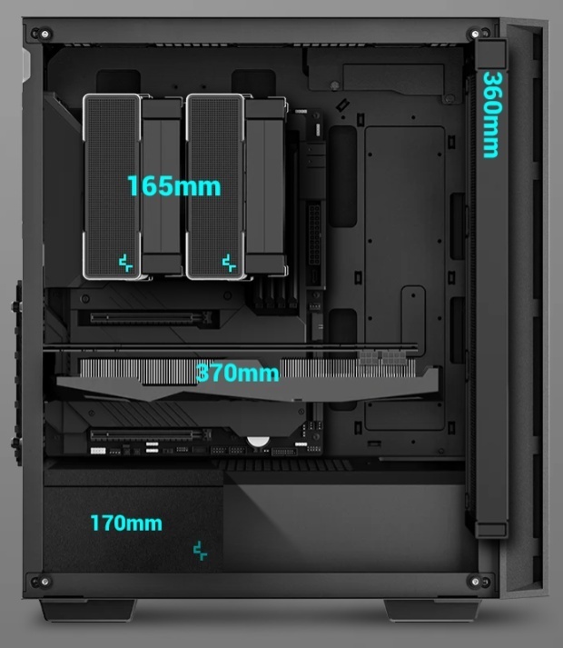 Компьютерный корпус Deepcool MATREXX 55 MESH V4 - фото 9