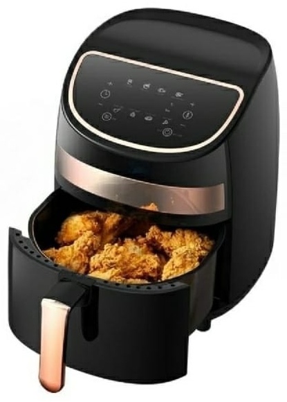 Аэрофритюрница Deerma Air Fryer DEM-KZ100 черный