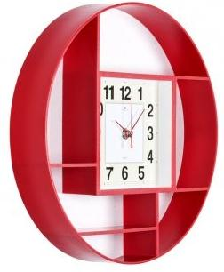 Часы настенные Рубин 3516-004 красный