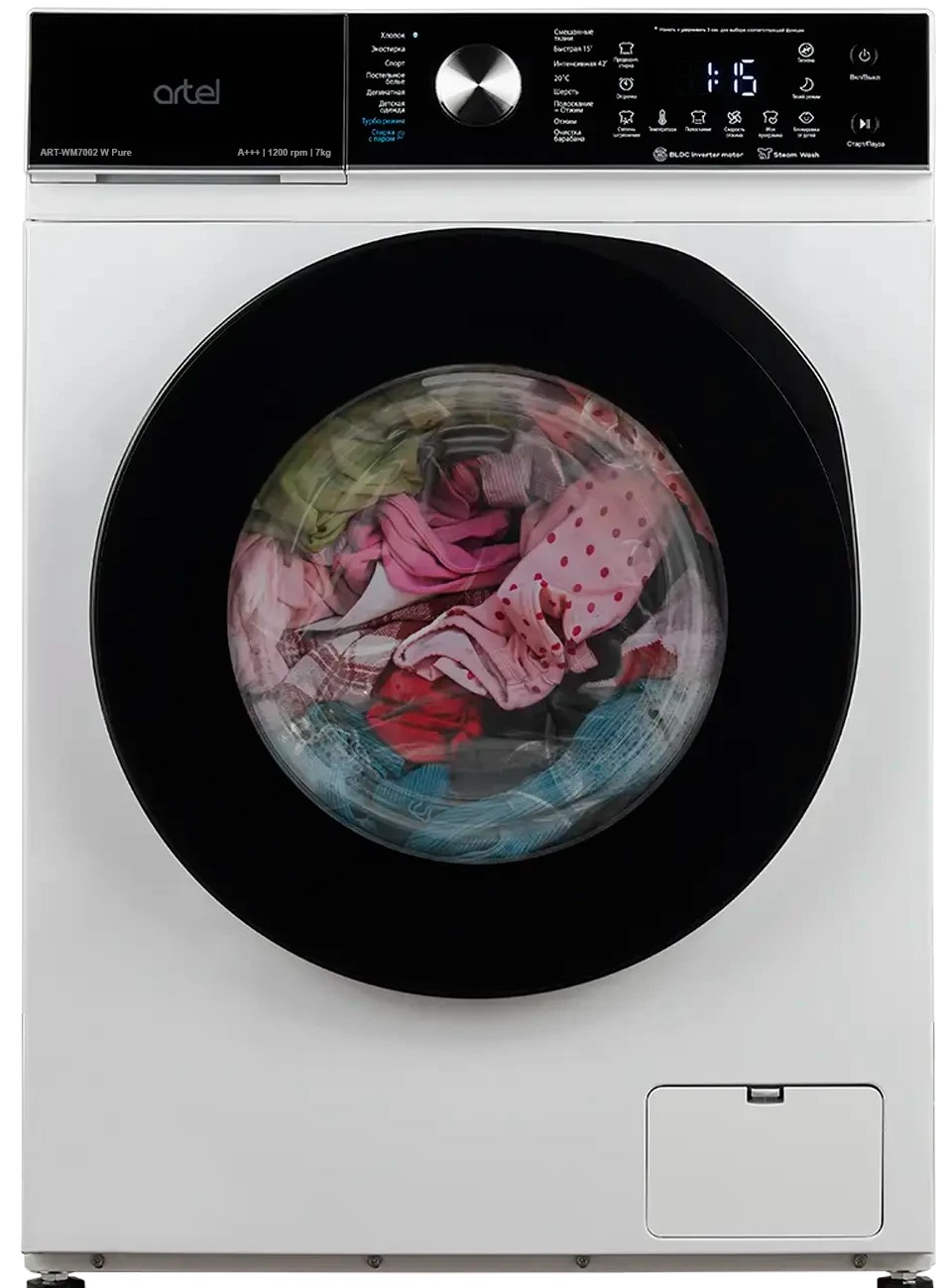 Стиральная машина автомат Artel ART-WM 7002 W Pure белая Стиральная машина автомат Artel ART-WM 7002 W Pure белая