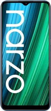 Смартфон Realme Narzo 50A 4Gb 128Gb (Oxygen Blue) Синий + Весы realme Smart Scale RMH2011 Blue - фото 3