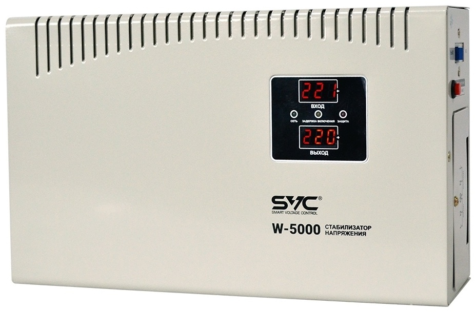 Стабилизатор SVC W-5000 - фото 2