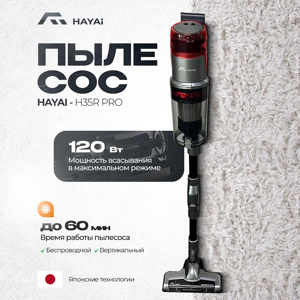 Стиральная машина автомат Atlantiq TGWM 4.10BGR (10 kg) темно-серая + Аккумуляторный пылесос HAYAI H35R PRO - фото 9