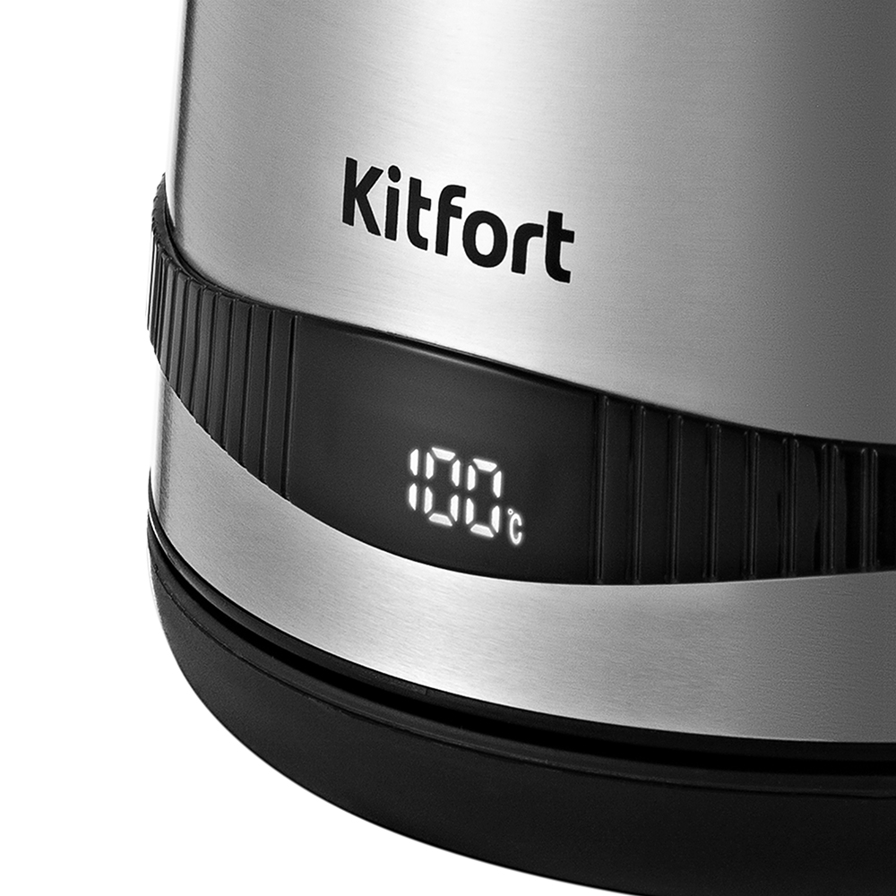 Электрочайник Kitfort KT-6121-5 металик - фото 6