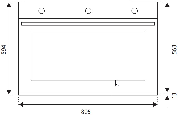 Встраиваемый духовой шкаф Bertazzoni F909PROEKX - фото 6