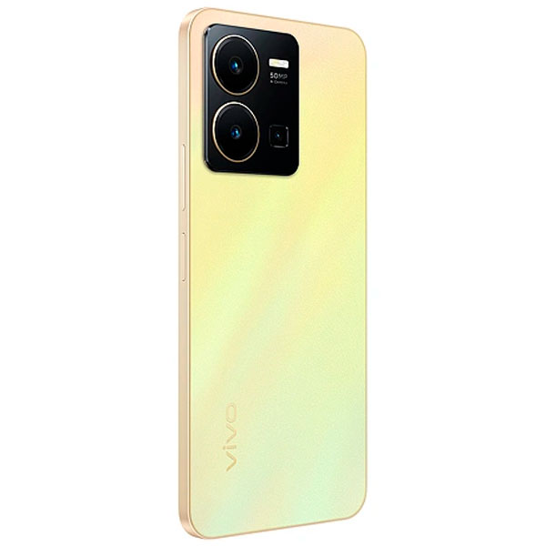Смартфон Vivo Y35 4/64Gb Dawn Gold + Gift box BTS 2022 Синий - фото 4