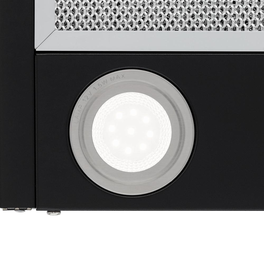 Вытяжка Krona DOMENIKA 600 BLACK/INOX S - фото 4