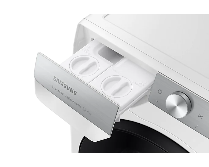 Стиральная машина Samsung WW90A7M48PH/LD белая - фото 8