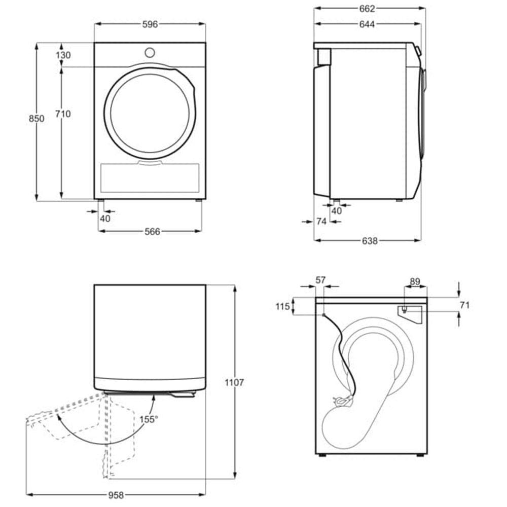 Сушильная машина Electrolux EW8D495MCE - фото 4