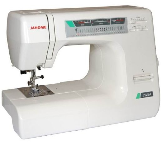 Швейная машинка Janome 7524A, белый