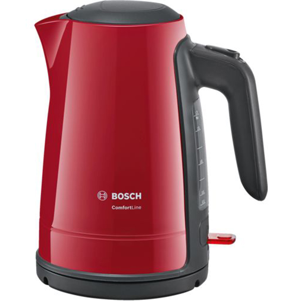 Электрочайник Bosch TWK 6A014 красный - фото 1