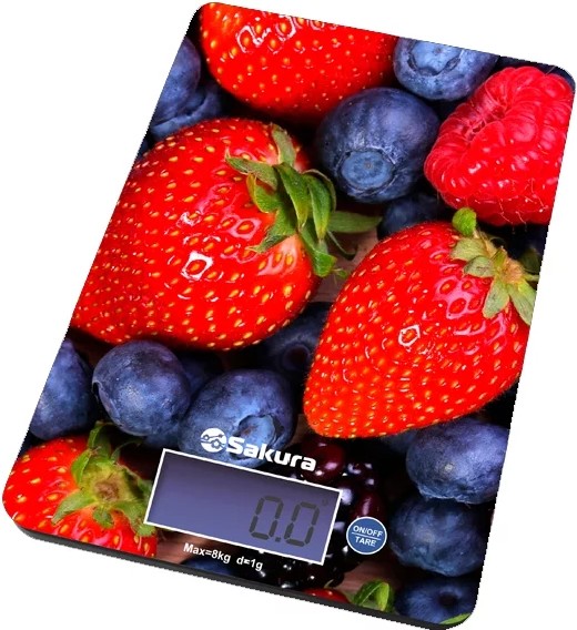 

Весы кухонные SAKURA SA-6075В ягоды