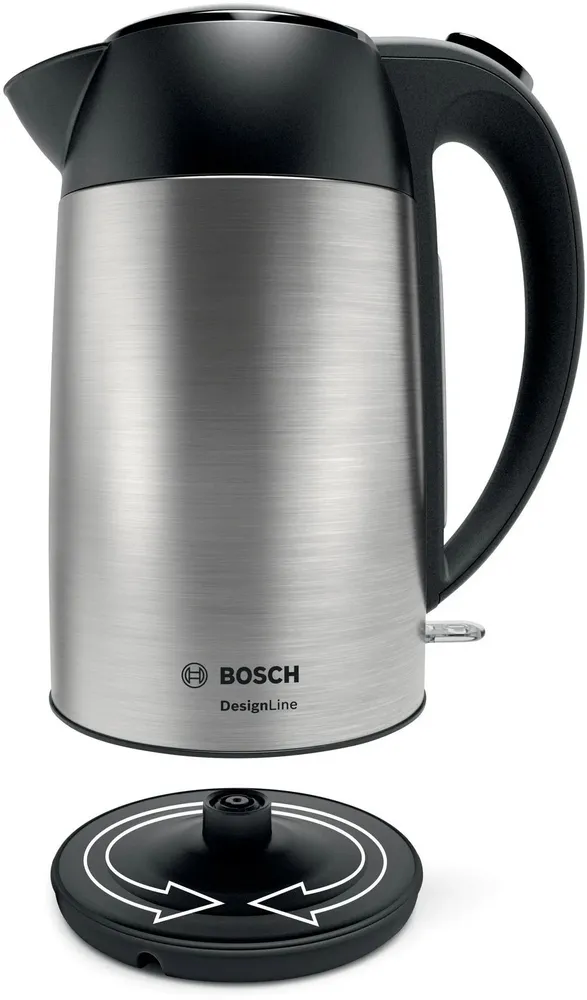 Электрочайник Bosch TWK3P420 серебристый