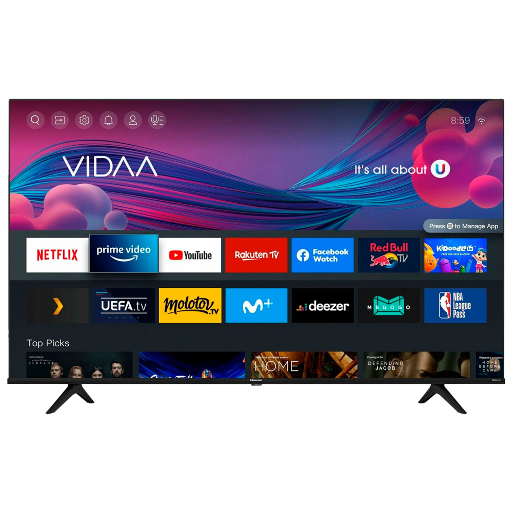 

Телевизор Hisense 50A6BG 50" 4K UHD