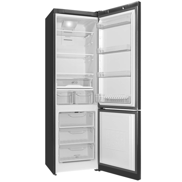 Холодильник Indesit ITF 120 B черный - фото 2