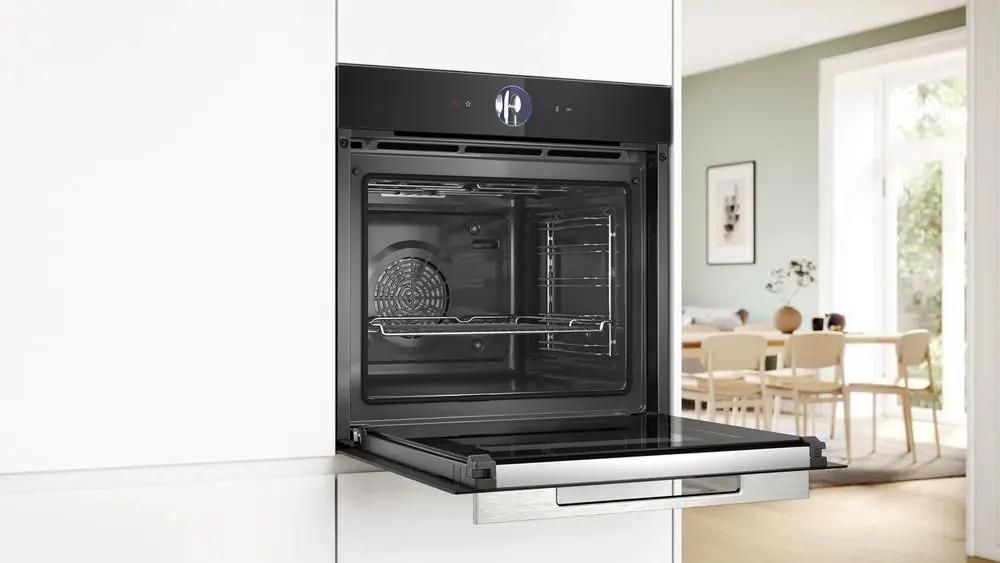 Встраиваемый духовой шкаф Bosch HBG7764B1 черный - фото 5