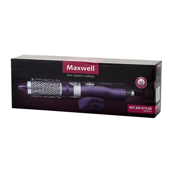 Фен-щетка Maxwell MW-2313 фиолетовый - фото 5