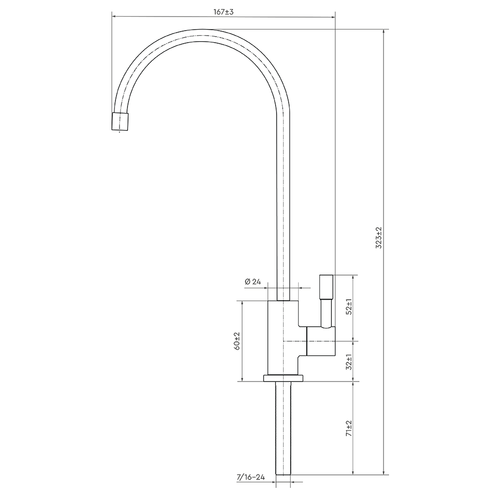 Водоочиститель бытовой обратноосмотический "БАРЬЕР WaterFort OSMO" Н261Р00 - фото 4