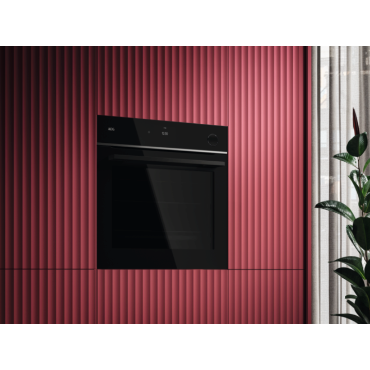 Встраиваемый духовой шкаф AEG TR7PB731SB черный - фото 2