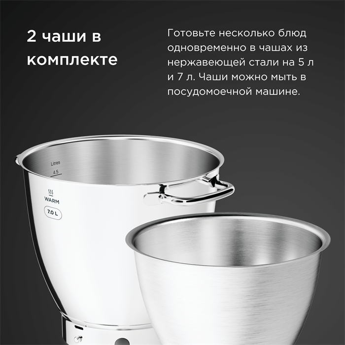 Кухонная машина Kenwood KWL90.594SI серая - фото 8