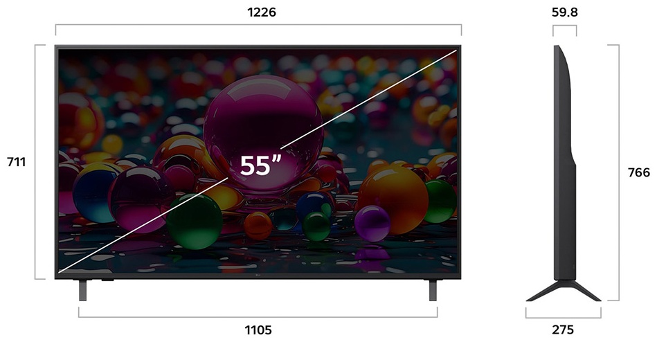 Телевизор LG 55UA75009LA 55" 4K UHD - фото 4