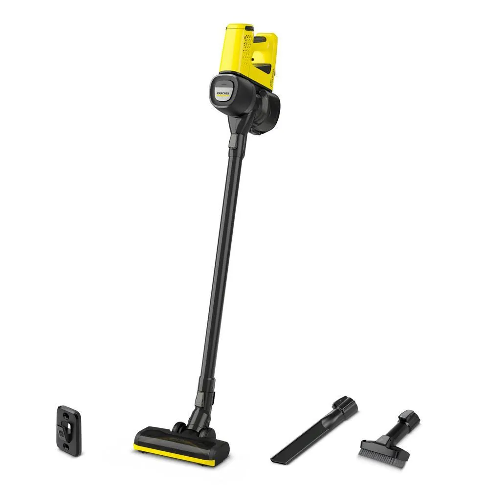 

Вертикальный пылесос беспроводной Karcher VC 4 Cordless myHome желтый