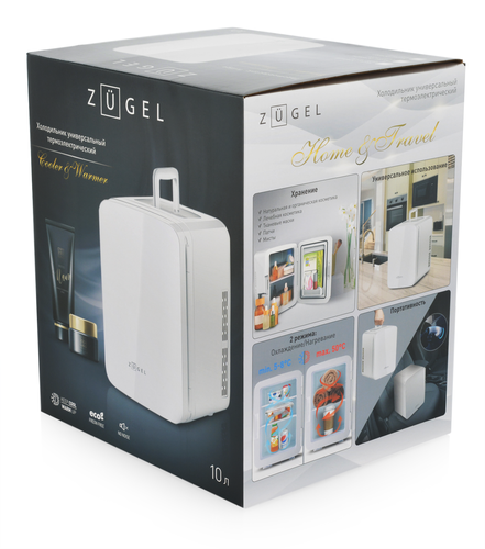 Косметический универсальный холодильник ZUGEL ZCR003W - фото 31 Косметический универсальный холодильник ZUGEL ZCR003W - фото 31