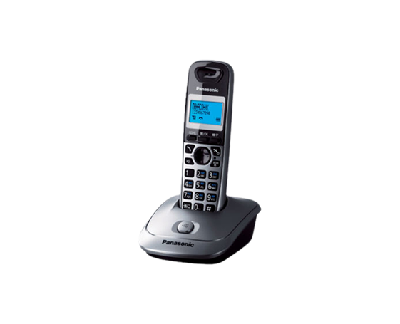 Телефон Panasonic KX-TG 2511 RUM, серый - фото 1