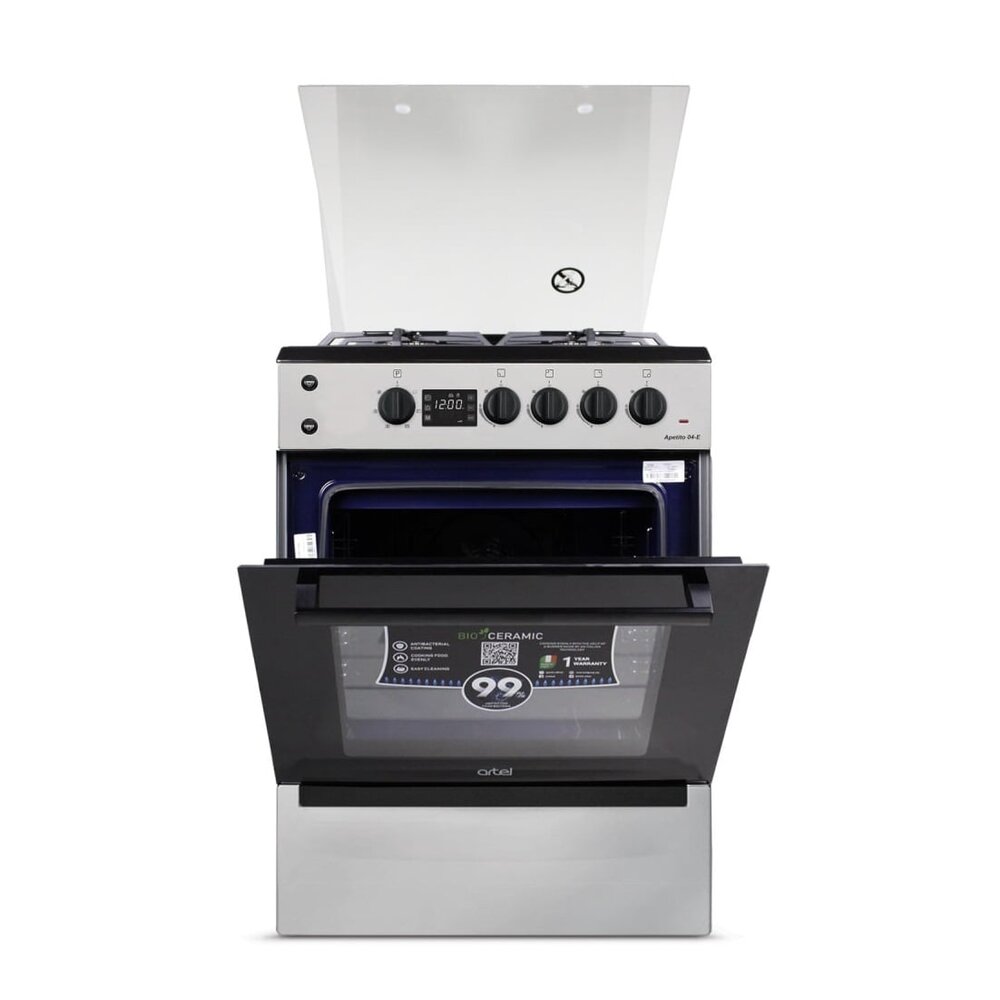 Газовая плита Artel APETITO 04-E серая KZ Газовая плита Artel APETITO 04-E серая KZ