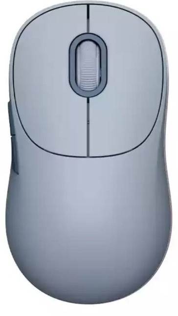 Мышь Xiaomi Wireless Mouse 3 Blue XMWXSB03YM BT голубая - фото 1