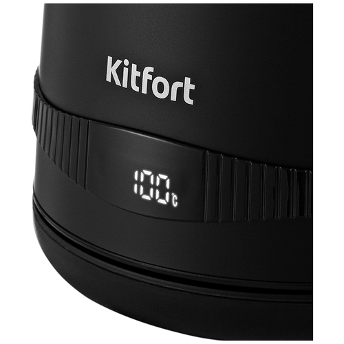 Электрочайник Kitfort KT-6121-1 черный - фото 7