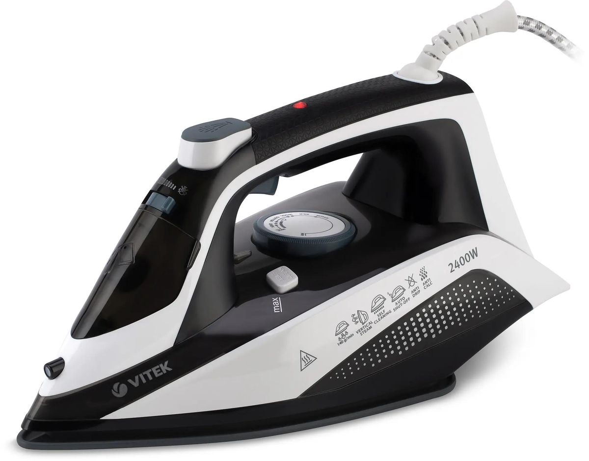 Утюг Vitek VT-8313 белый/черный Утюг Vitek VT-8313 белый/черный
