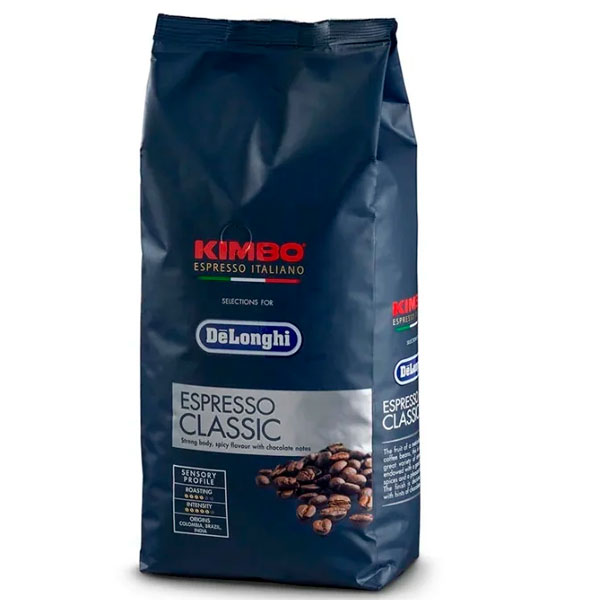 Кофе в зернах DELONGHI Kimbo Classic 1 кг. - фото 1