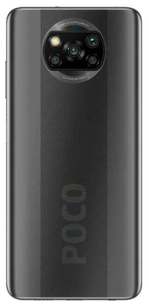 Мобильный телефон Poco X3 6GB 64GB (Shadow Gray), Серый - фото 2