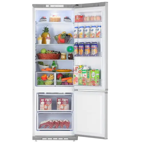 Холодильник Бирюса М632 серебристый - фото 2
