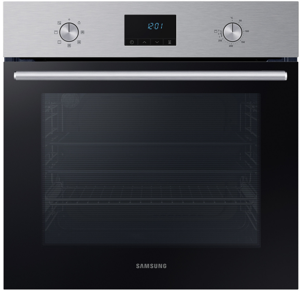 

Встраиваемый духовой шкаф Samsung NV68A1145RS/WT серебристый