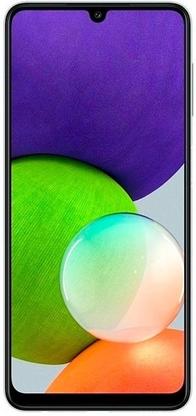 Смартфон Samsung Galaxy A22 4/128GB белый - фото 2