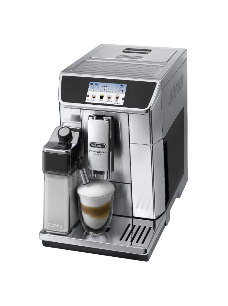 

Кофемашина DeLonghi ECAM650.75.MS Серебристая