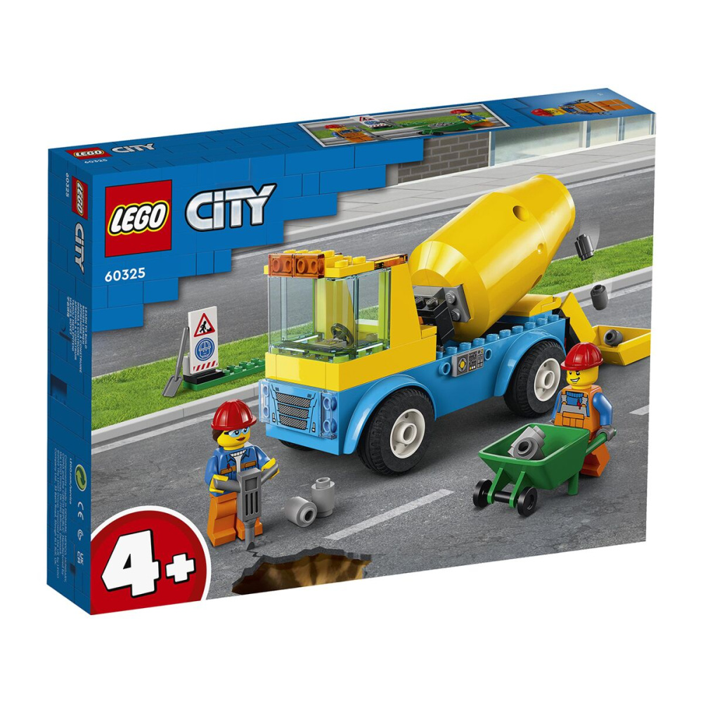 

Игрушки Lego Город Бетономешалка 60325